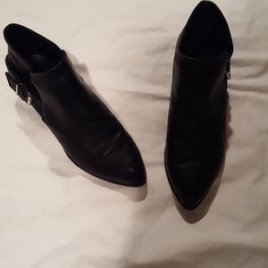 Black booties apt. 9 with 1.5 " heel